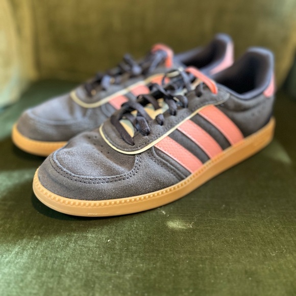 Adidas Blue and Pink Sneakers - Picture 1 of 5